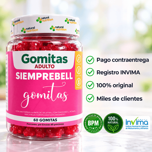 Gomitas Siemprebell x60 ORIGINALES